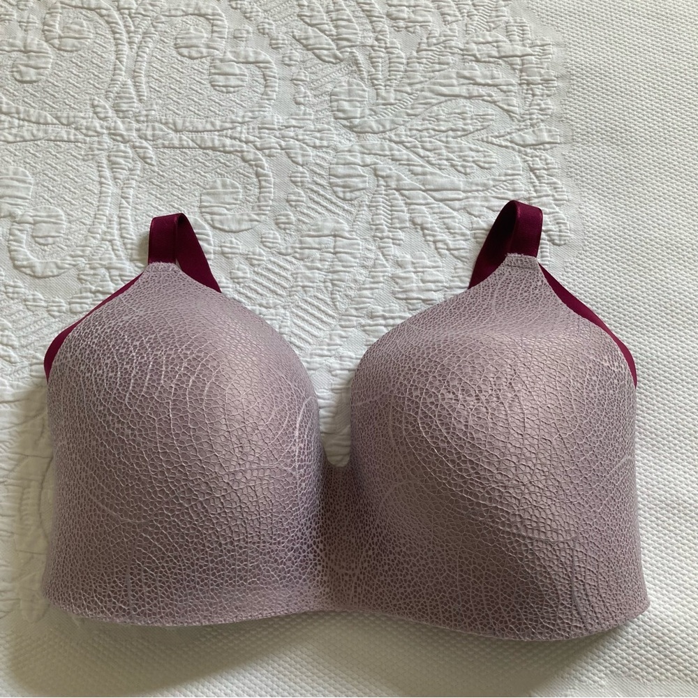 Knix wing woman contour bra purple size 8++, 40G, 40H, 42G, 42H